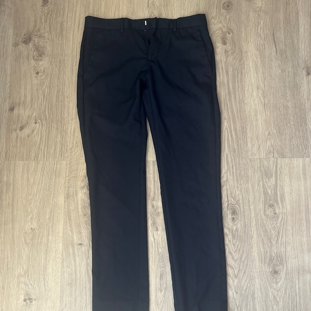 Men's Black Pants Perry Ellis Portfolio 29x30